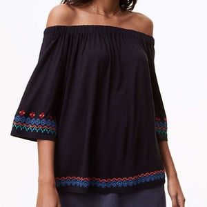 Loft black shirt